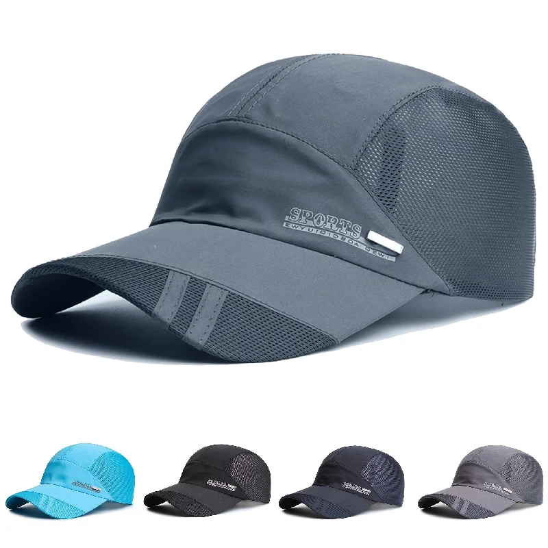 Men's Breathable Mesh Sports Baseball Cap For Spring & Summer, Ideal