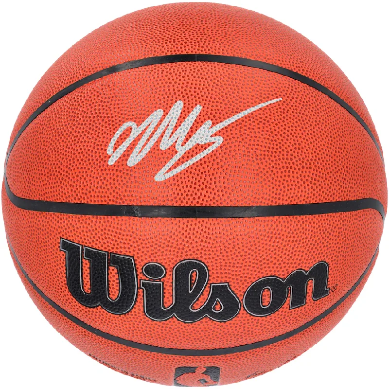 Victor Wembanyama Signed San Antonio Spurs Wilson 2023 NBA Draft Authentic Series Indoor/Outdoor Basketball (Fanatics)