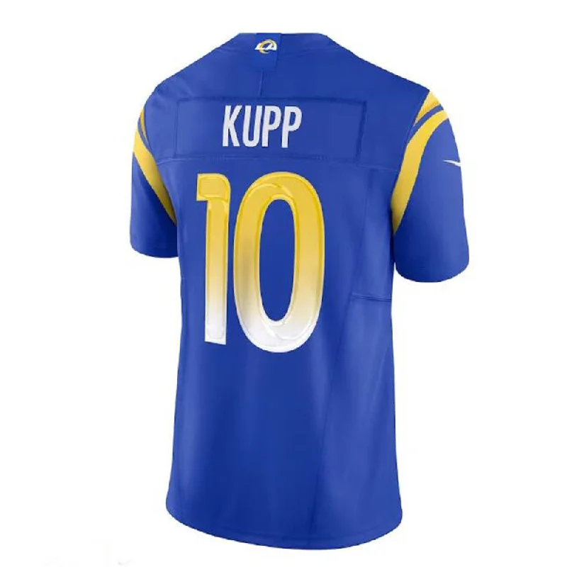 LA,Rams #10 Cooper Kupp Vapor F.U.S.E. Limited Jersey - Royal Stitched American Football Jersey