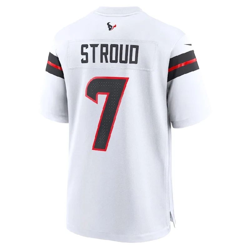 H.Texans #7 C.J. Stroud Game Jersey - White American Football Jerseys