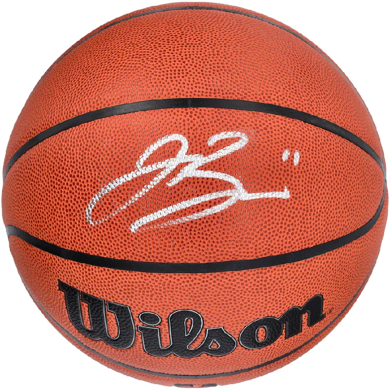 Jalen Brunson Signed New York Knicks  Wilson Authentic Series Indoor/Outdoor Basketball (Fanatics)