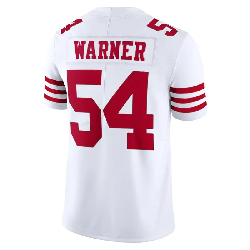 SF.49ers 54 Fred Warner New SF.49ers White Stitched American Football Jerseys 2022