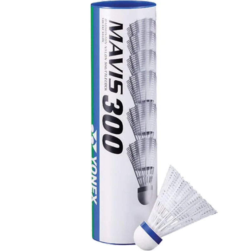 Yonex Mavis 300 White Badminton Shuttles 6 Pack